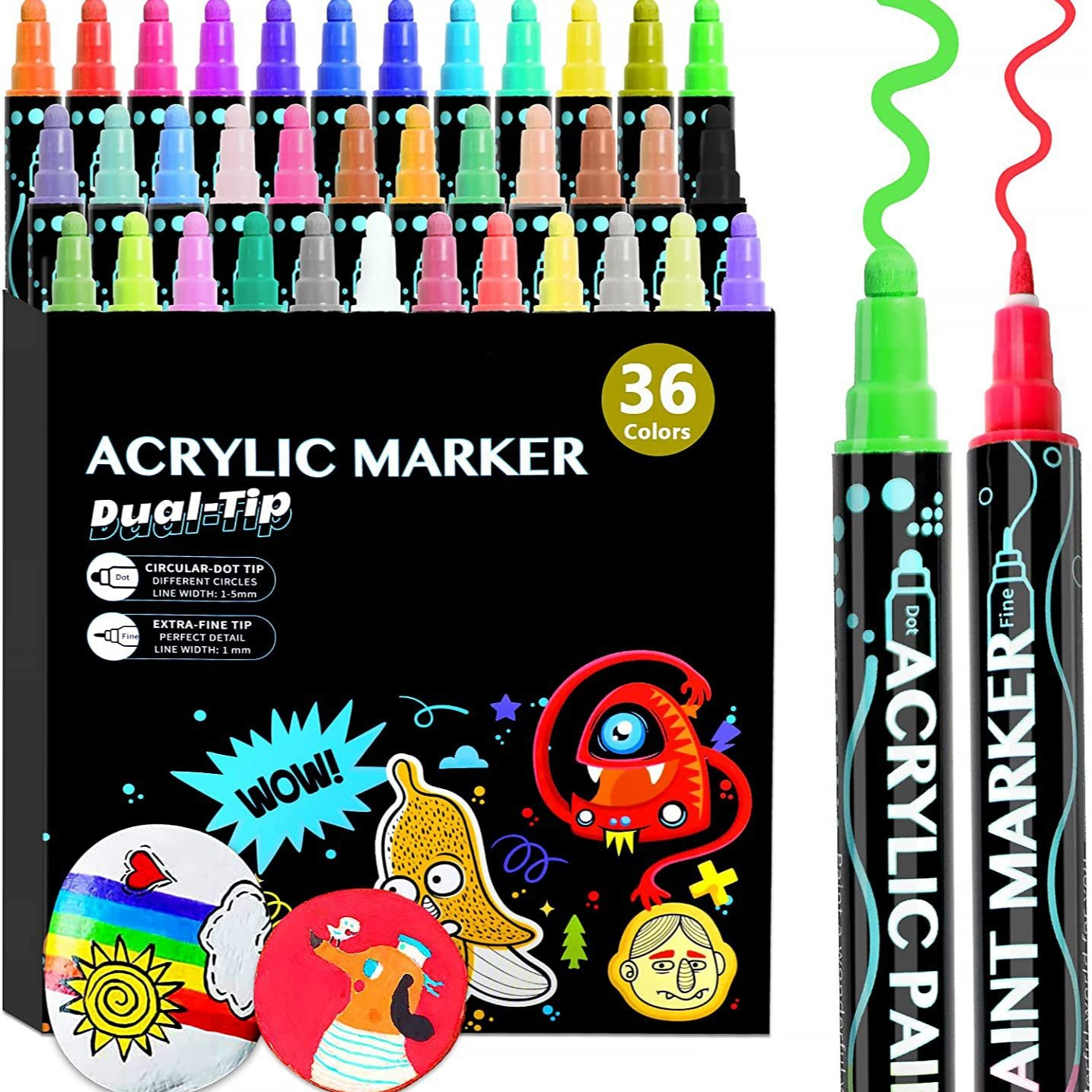 Copic Marker Classic - 12/24/36/26/48/60 Warna Ujung Ganda Spidol Pena