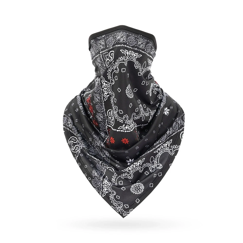 Bandana Blank White - Masker Bandana Multifungsi Hitam Putih Hip