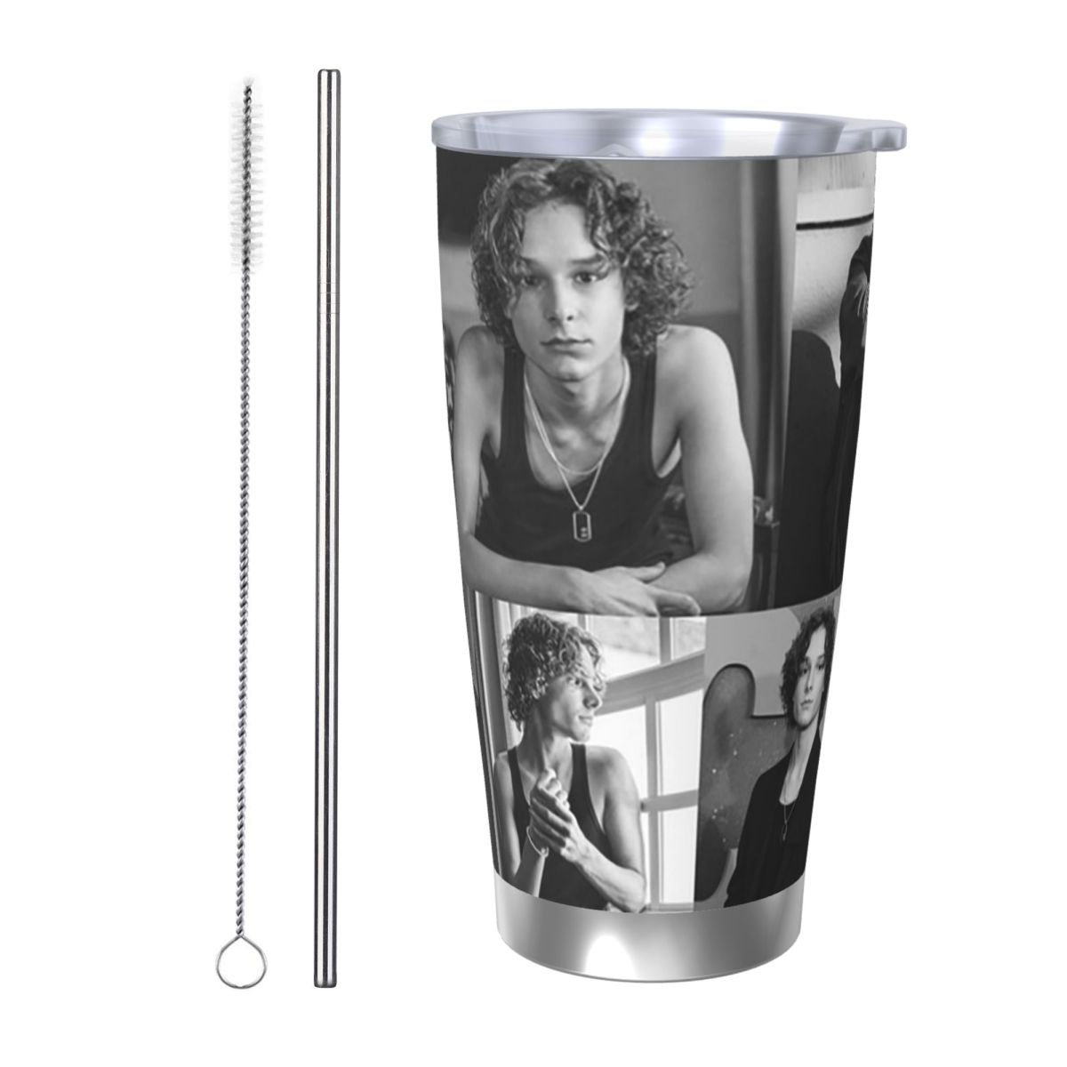 Tumbler 20Oz White - Hitam dan Putih Mason Thames Kolase