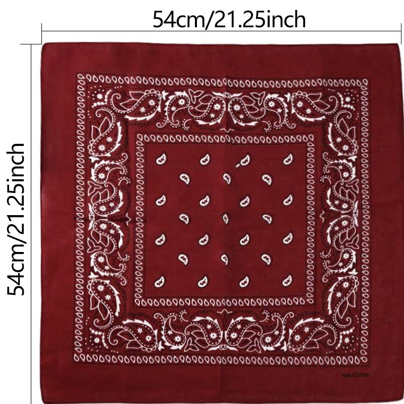 Syal Paisley Koboi Hip Hop Sya - Bandana Blank White ulasan dan harga