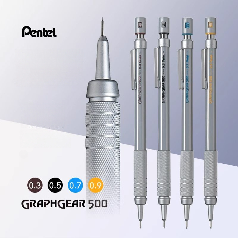 1 buah Pentel Graphgear 500 pe - Pentel Pen Graphgear ulasan dan harga