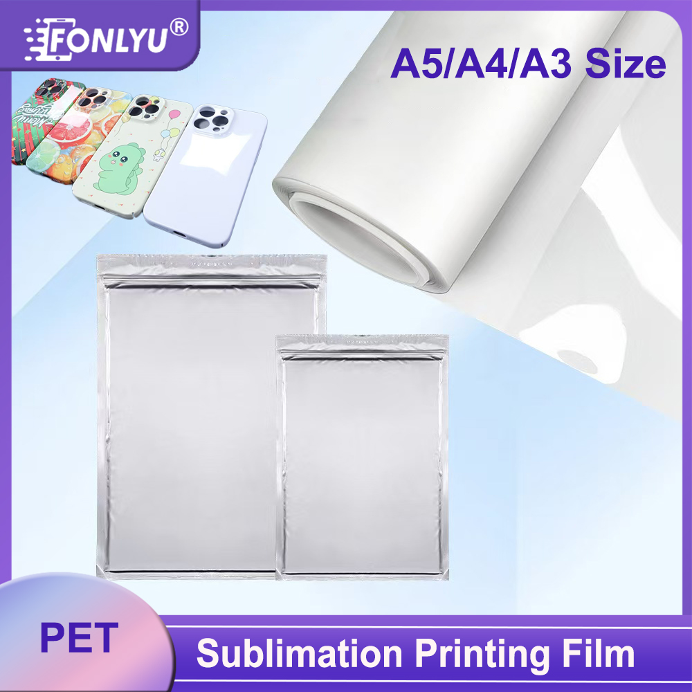 FONLYU 50pcs Film Sublimasi 3D - Phone Case Blank Print ulasan dan harga