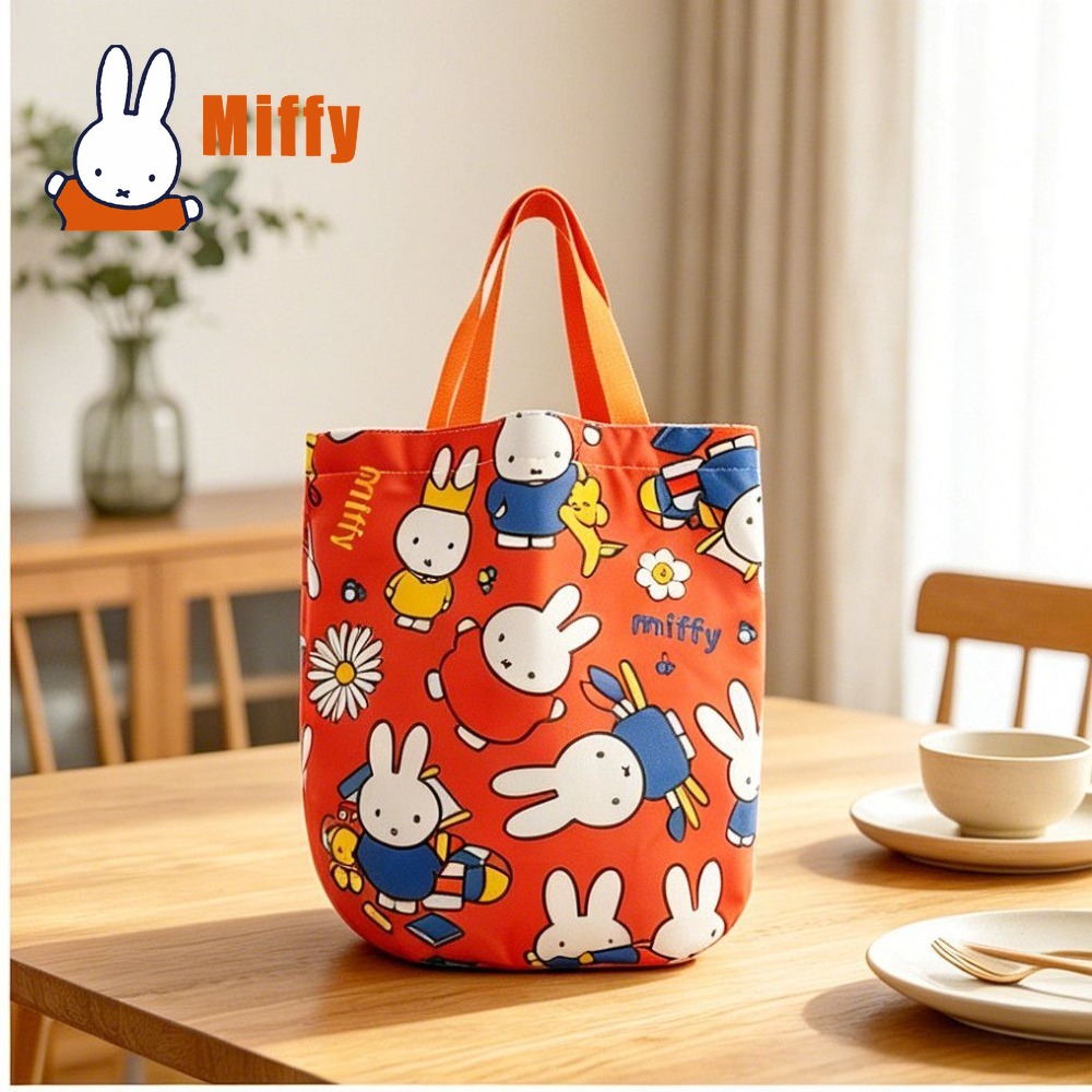Tas Makan Siang Miffy Kawaii T - Tote Bag Sublimation ulasan dan harga