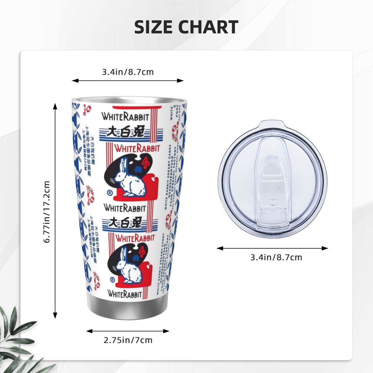 Tumbler Baja Tahan Karat Perme - Tumbler 20Oz White ulasan dan harga