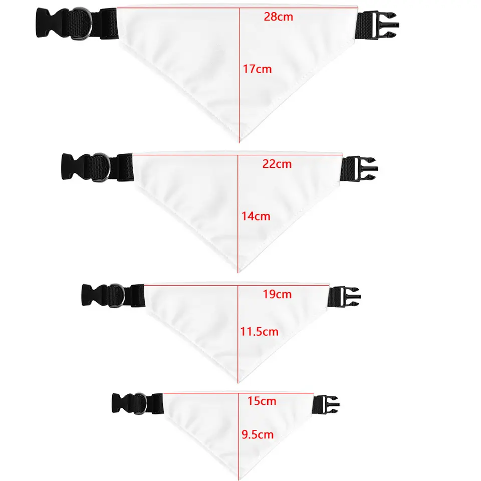 Selendang Segitiga Putih Polos - Bandana Blank White ulasan dan harga