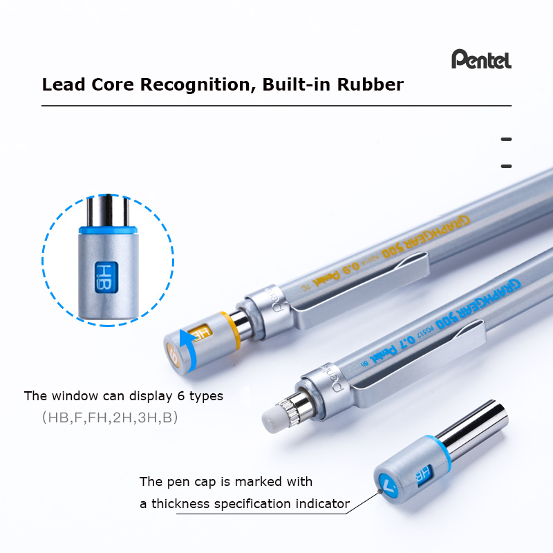 Pensil Mekanik Pentel GraphGea - Pentel Pen Graphgear ulasan dan harga