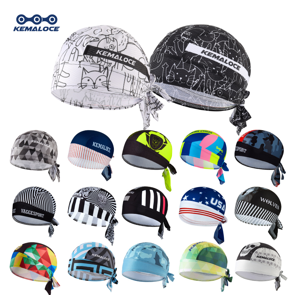 KAMALOCE topi bersepeda pelind - Bandana Blank White ulasan dan harga