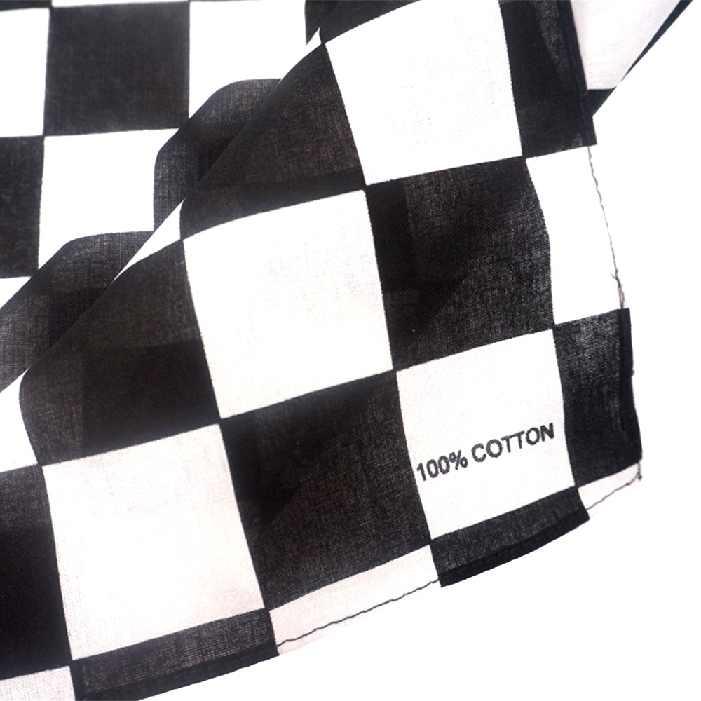 Bandana bendera kotak-kotak ot - Bandana Blank White ulasan dan harga