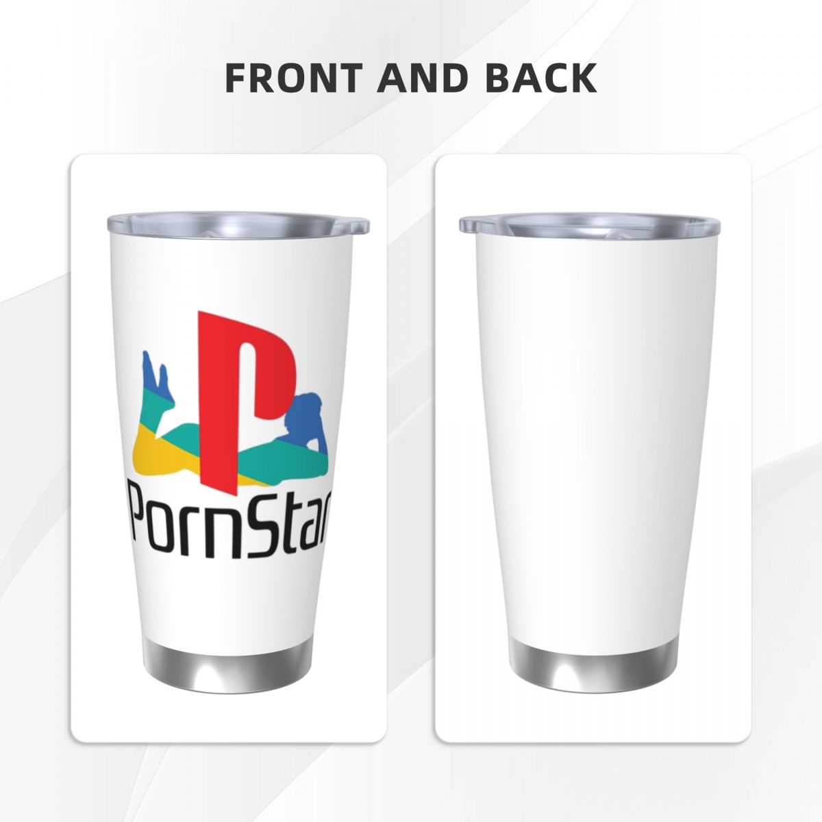 Ps Pron Star Tumbler Baja Taha - Tumbler 20Oz White ulasan dan harga