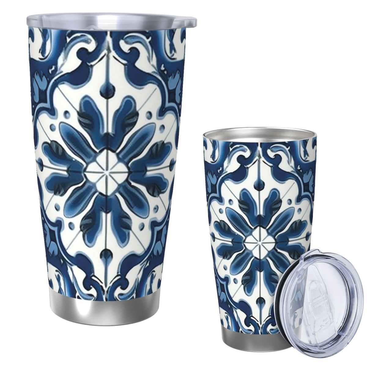 Tumbler Baja Tahan Karat Pola  - Tumbler 20Oz White ulasan dan harga
