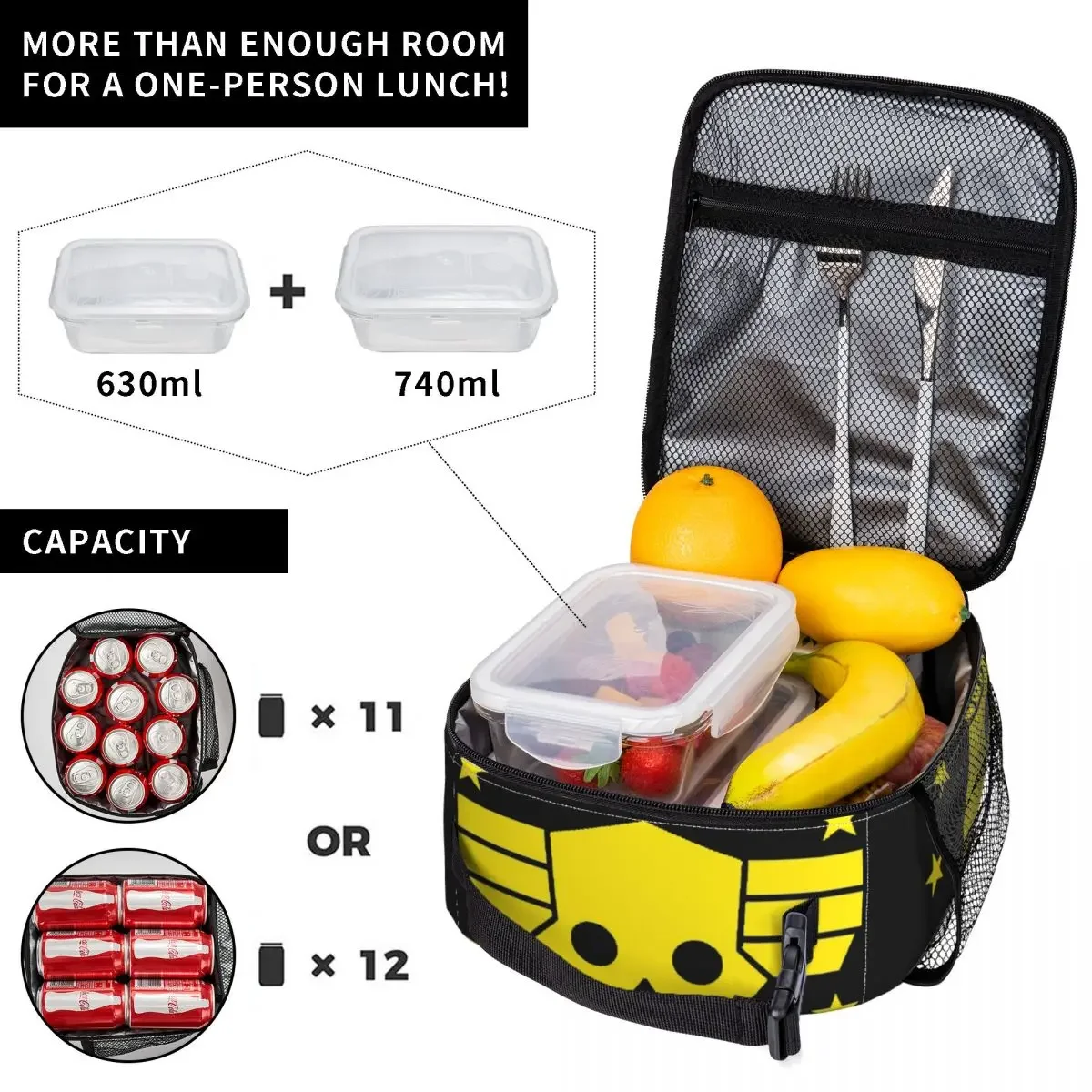 Tas Makan Siang Terisolasi Hel - Tote Bag Sublimation ulasan dan harga