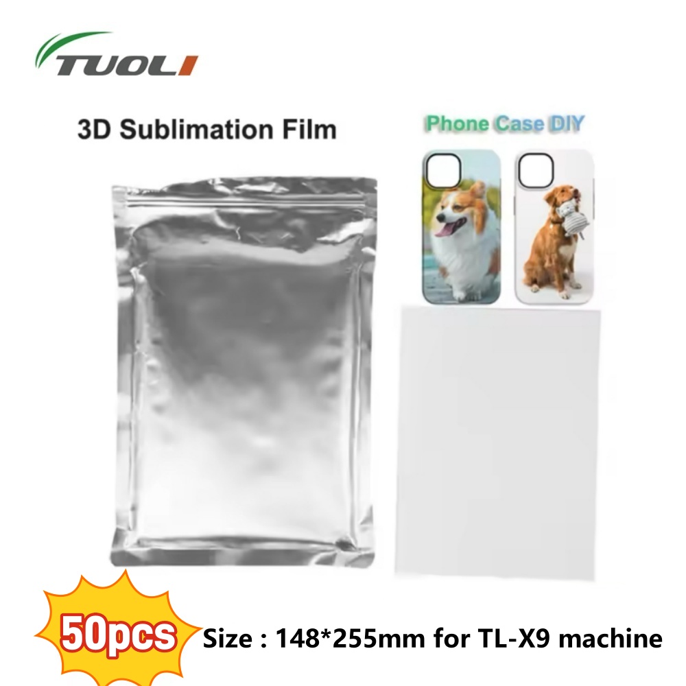 TUOLI 50 Buah Film Casing Pons - Phone Case Blank Print ulasan dan harga
